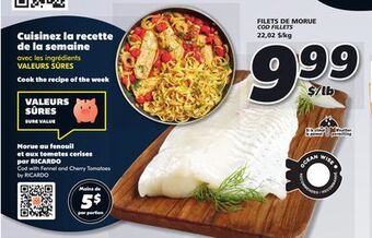 IGA Cod fillets offer