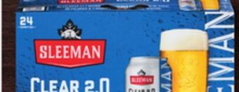 IGA Sleeman clear 2.0 beer offer
