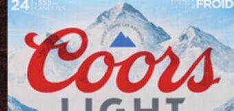 IGA Coors light beer offer
