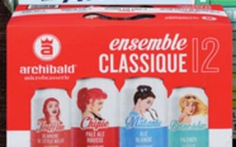 IGA Archibald ensemble classique, beer offer