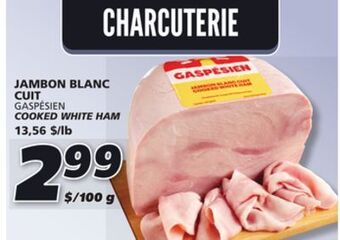 IGA Gaspésien cooked white ham offer