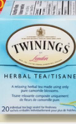 IGA Twinings herbal tea bags offer