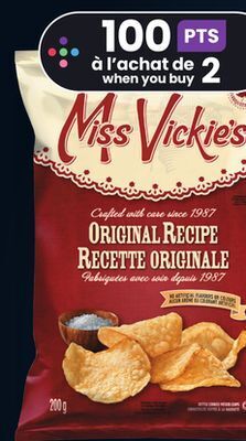 IGA Miss vickie's chips offer