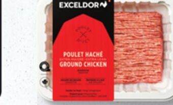 IGA Exceldor fresh extra lean ground chicken offer