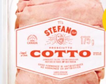 IGA Stefano faita sliced deli meats offer