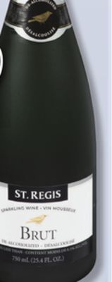 IGA St-regis non-alcoholic sparkling wine offer