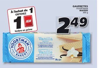 IGA Voortman wafers offer