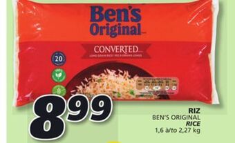 IGA Riz ben's original rice offer