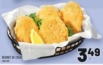 Metro Beignet de crabe | crab cake offer
