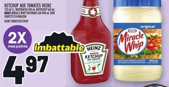 Metro Ketchup aux tomates heinz | heinz tomato ketchup offer