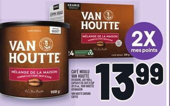 Metro Café moulu van houtte | van houtte ground coffee offer