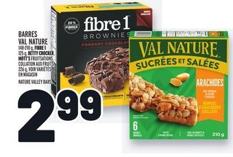 Metro Barres val nature | nature valley bars offer