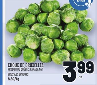 Metro Choux de bruxelles | brussels sprouts offer
