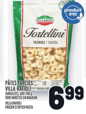 Metro Pâtes farcies villa ravioli | villa ravioli frozen stuffed pasta offer