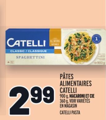 Metro Pâtes alimentaires catelli | catelli pasta offer