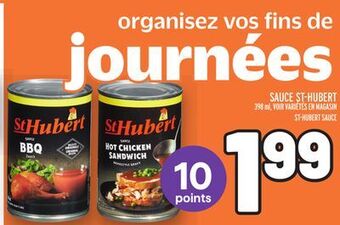 Metro Sauce st-hubert | st-hubert sauce offer