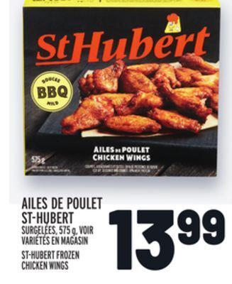 Metro Ailes de poulet st-hubert | st-hubert frozen chicken wings offer
