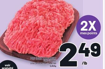 Metro Porc haché extra-maigre | extra lean ground pork offer