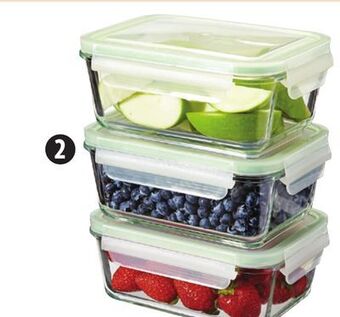 Canadian Tire Vida by paderno 6-pc leak-proof glass storage set offer