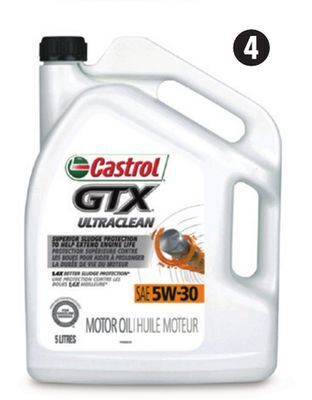 Canadian Tire Castrol gtx conventional motor oil offer
