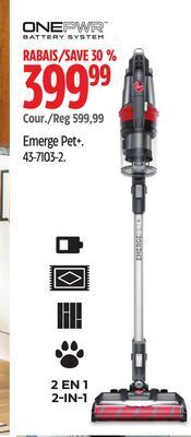 Canadian Tire Hoover onepwr emerge pet+ offer