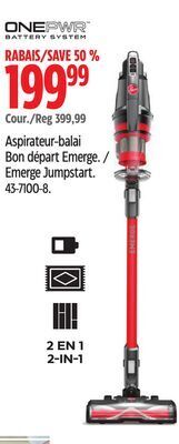 Canadian Tire Hoover emerge jumpstart offer