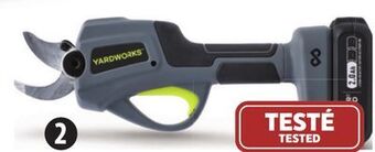 Canadian Tire Yardworks 20v pwr pod pruner with 4ah battery & charger offer