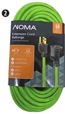 Canadian Tire Noma 15m garden extension cord offer