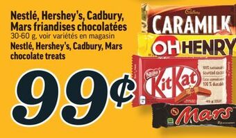 Marché Richelieu Friandises chocolatées nestlé, hershey's, cadbury, mars | nestlé, hershey's, cadbury, mars chocolate treats offer