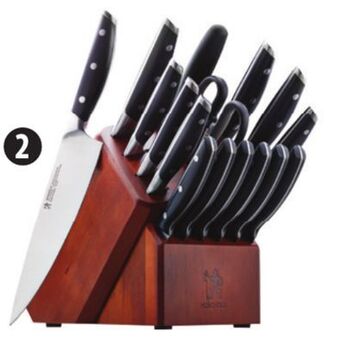 Canadian Tire Henckels 17-pc elevation knife block set offer