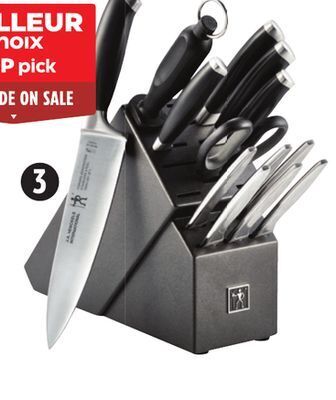 Canadian Tire Henckels 14-pc forged generation knife block set offer