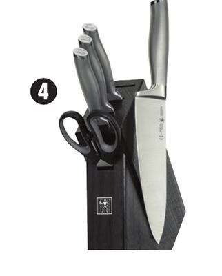 Canadian Tire Henckels 6-pc modernist knife block set offer