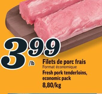 Marché Richelieu Filets de porc frais | fresh pork tenderloins offer