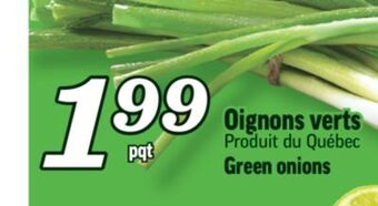 Marché Richelieu Oignons verts | green onions offer