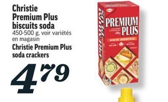 Marché Richelieu Premium plus biscuits soda christie | christie premium plus soda crackers offer