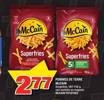 Super C Pommes de terre mccain | mccain potatoes offer