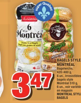 Super C Bagels style montréal | montreal style bagels offer