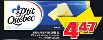 Super C Fromage p'tit québec | p'tit québec cheese offer