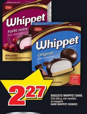 Super C Biscuits whippet dare | dare whippet cookies offer