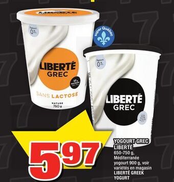 Super C Yogourt grec liberté | liberté greek yogurt offer