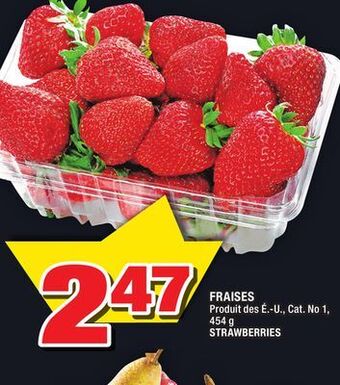Super C Fraises | strawberries offer