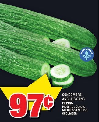 Super C Concombre anglais sans pépins offer
