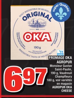 Super C Fromage oka agropur | agropur oka cheese offer