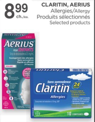 Proxim Claritin, aerius offer