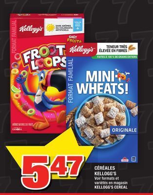 Super C Céréales kellogg's | kellogg's cereal offer