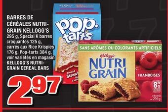 Super C Barres de céréales nutri- grain kellogg's | kellogg's nutri- grain cereal bars offer