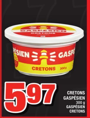 Super C Cretons gaspésien | gaspésien cretons offer