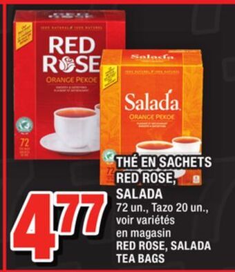 Super C Thé en sachets red rose, salada | red rose, salada tea bags offer