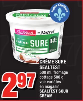 Super C Crème sure sealtest | sealtest sour cream offer