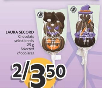 Brunet Laura secord chocolats sélectionnés offer